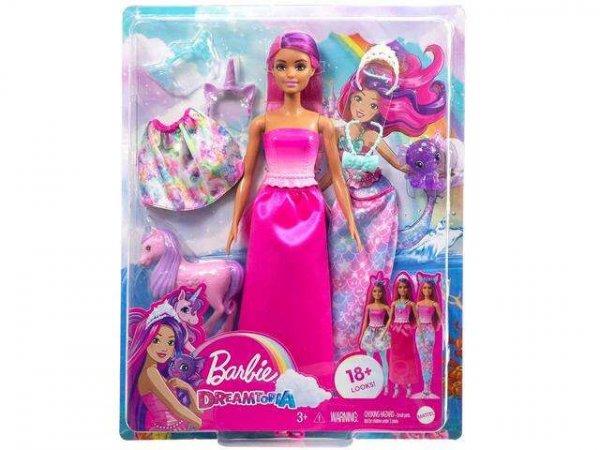 BarbieŽ Fairytale: Átváltozó sellő baba 2023 kiegészítőkkel - Mattel