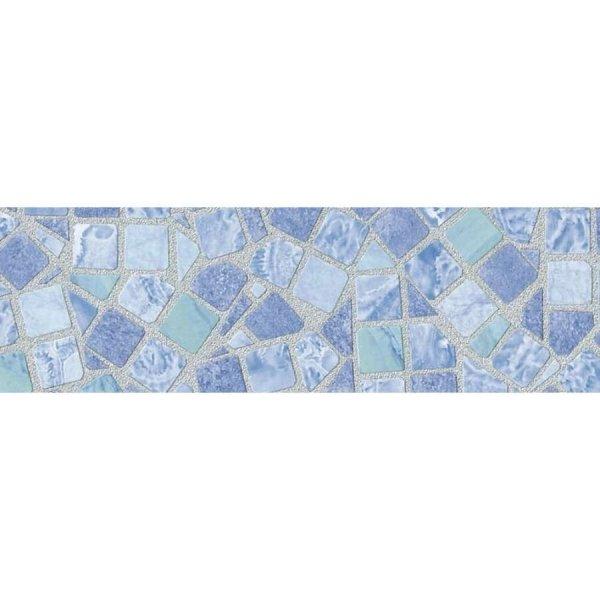 MOSAIC BLUE / kék mozaik 45cm x 15m öntapadós tapéta