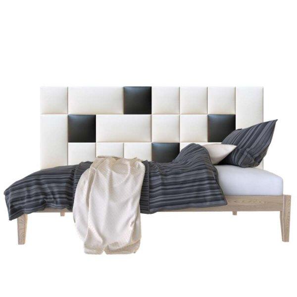 Műbőr falvédő-4 faldekoráció (200x75 cm), ágy mellé rakható - Kerma
Design