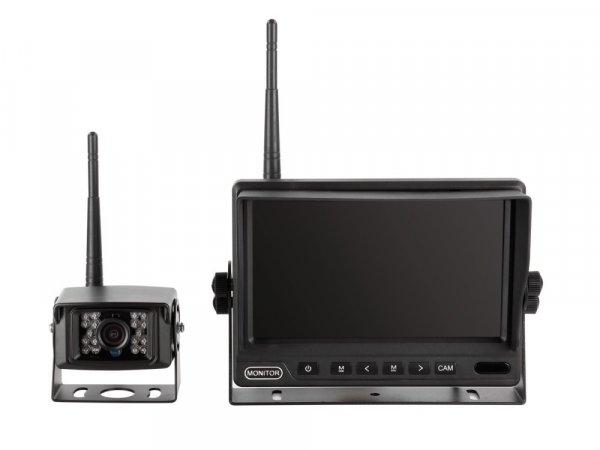 Tolatókamera és monitor készlet 7" AHD kamera éjjellátó funkcióval
videó transmitterrel 771000-6250