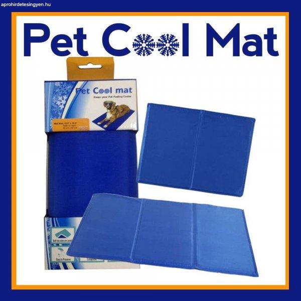 Pet Cool Mat Hűsítő zselés matrac 100x60 cm-es Kék (hűsítő
matrac/hűtőmatrac/hűtőtakaró/hűtőpléd)