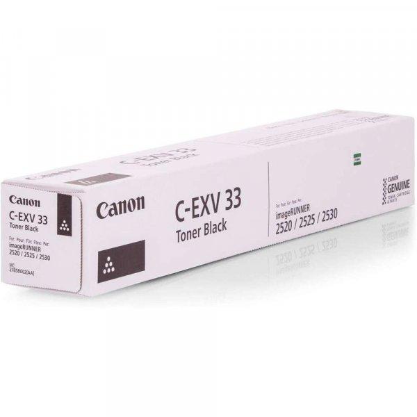 CANON C-EXV33 Fénymásolótoner IR 2520, 2525, 2530 fénymásolókhoz, CANON,
fekete, 14,6k