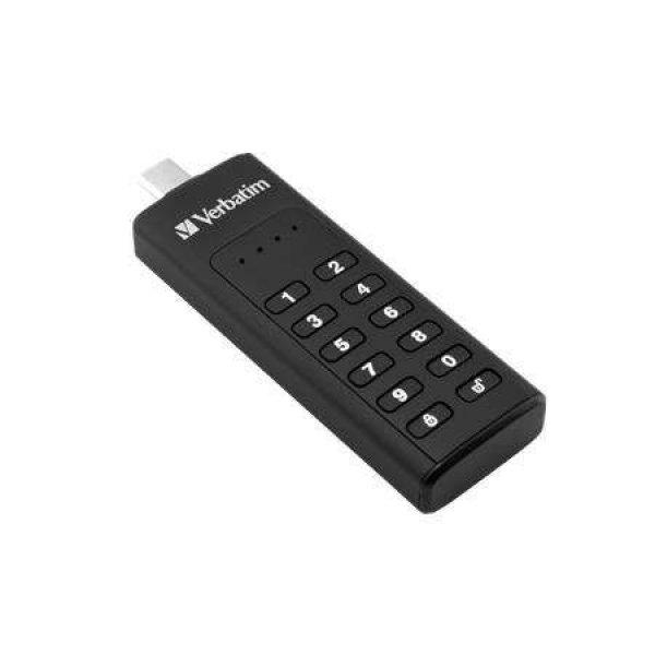 VERBATIM Pendrive, 32GB ,USB-C (USB 3.2), titkosítás, 160/130Mb/s, VERBATIM
