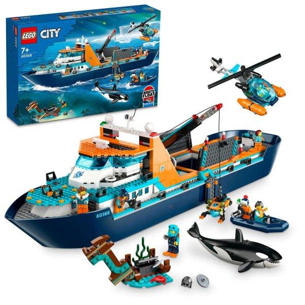 LEGO® City Exploration Sarkkutató hajó 60368
