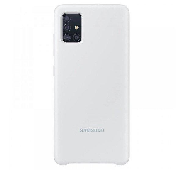 SAMSUNG szilikon telefonvédő FEHÉR Samsung Galaxy A51 (SM-A515F)