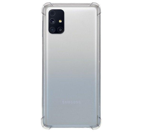 ROAR JELLY ARMOR műanyag telefonvédő (szilikon keret, közepesen
ütésálló, légpárnás sarok) ÁTLÁTSZÓ Samsung Galaxy M31s (SM-M317F)