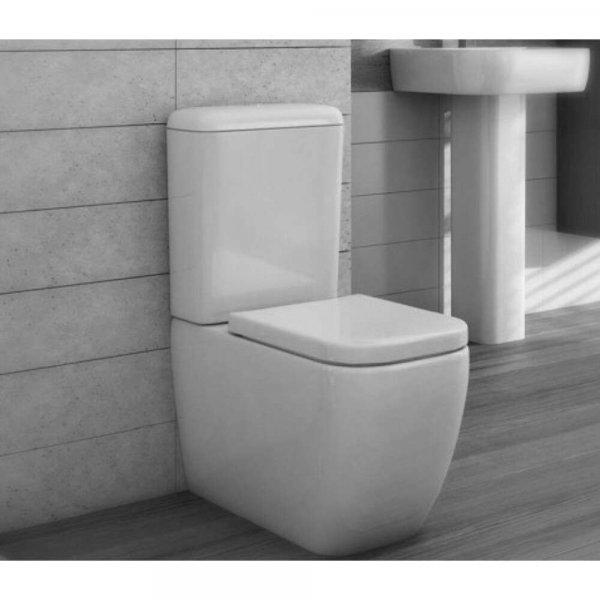 AREZZO DESIGN OHIO mély öblítésű monoblokkos WC alsó/hátsó kifolyású +
tartály