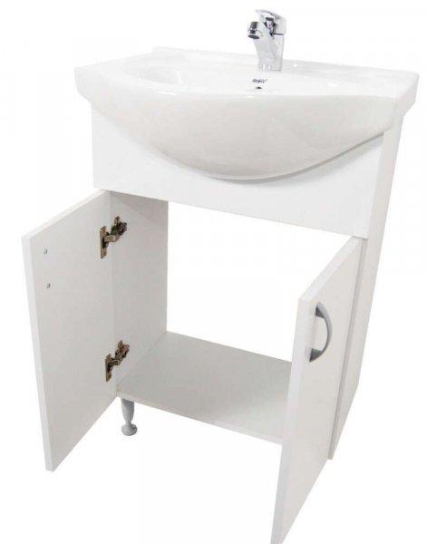 Ikeany fürdőszoba alsószekrény fehér - mosdóval 50 cm