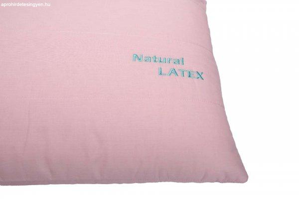 Somnart LATEXCEL párna, 66x38x14 cm, natúr latex, 100% pamut huzat,
rózsaszín