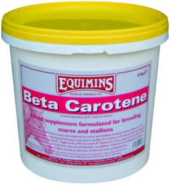 Equimins Beta Carotene - Béta karotin E-vitaminnal mének és vemhes kancák
számára 2 kg