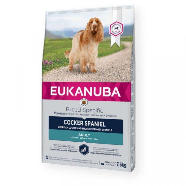 Eukanuba Cocker Spaniel fajtatáp 7,5kg