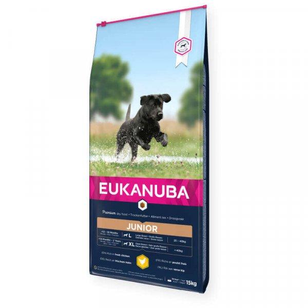Eukanuba Junior Large kutyatáp 15kg