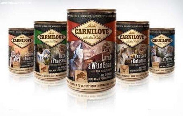 CarniLove Adult Lamb & Wild Boar konzerv (24 x 400 g) 9.6 kg