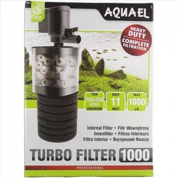 AquaEl Turbo Filter 1000 biológiai szűrésű belső szűrő (11 W | 1000 l/h |
Max. fej: 110 cm | Ajánlott űrtartalom: 150-250 l)