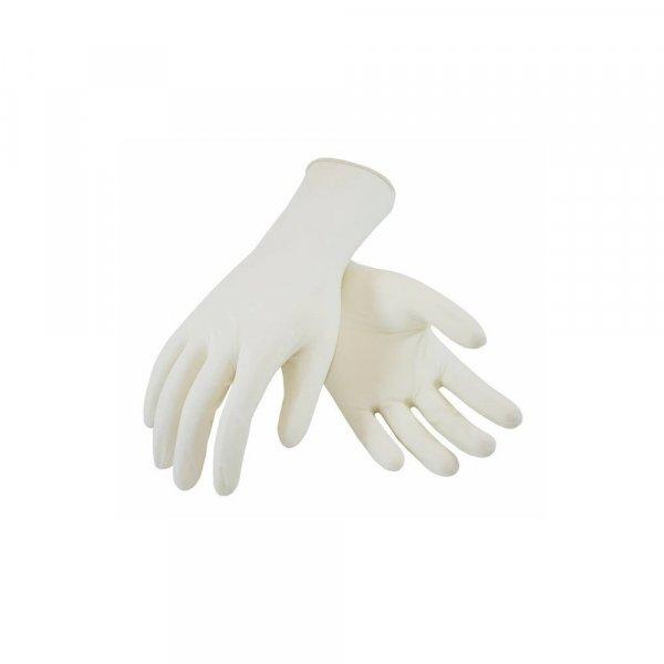 Gumikesztyű latex púderes XL 100 db/doboz, GMT Super Gloves fehér