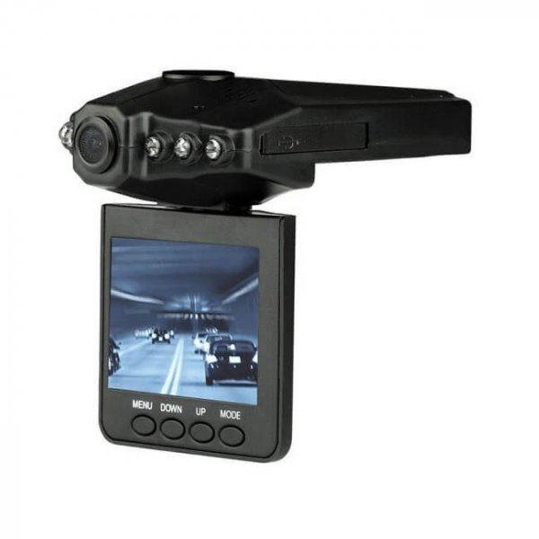 Fedélzeti autós kamera HD felbontással és széles látószöggel