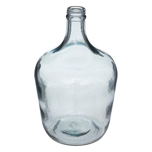 Üveg váza 30 cm, világos kék átlátszó üveg - TOSCANE - Butopêa
