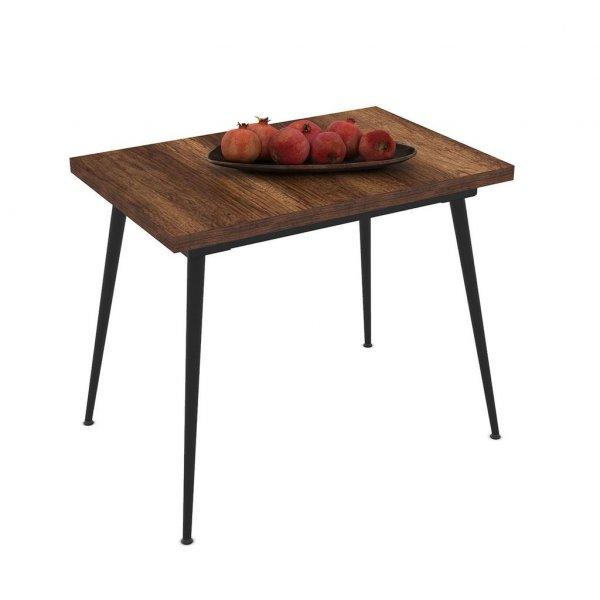 Bővíthető étkezőasztal tölgyszinű fekete lábakkal, 90/120 x 60cm - SAVOY
- Butopêa