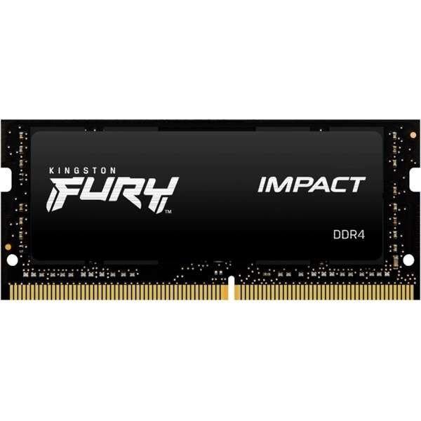 8GB 3200MHz DDR4 RAM Kingston Fury Impact notebook memória CL20 (KF432S20IB/8)