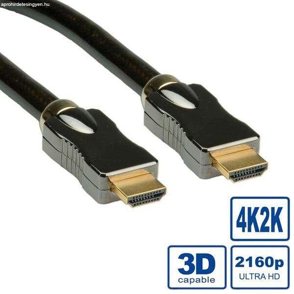 Roline HDMI Ultra HD Ethernet kábel 1.0 m (11.04.5680-10)