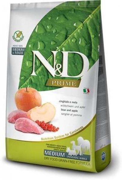 N&D Dog Adult Medium/Maxi Boar & Apple Grain Free 12 kg