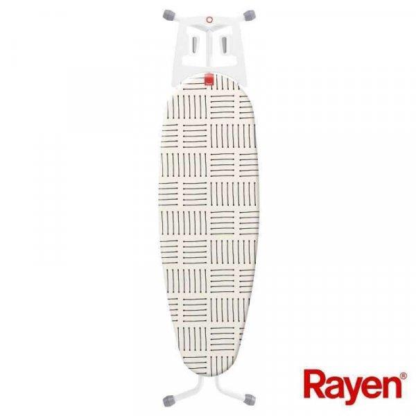 Rayen 613750 vasalódeszka akasztóval, 120x40 cm, csúszásmentes, állítható
vasalólemezzel