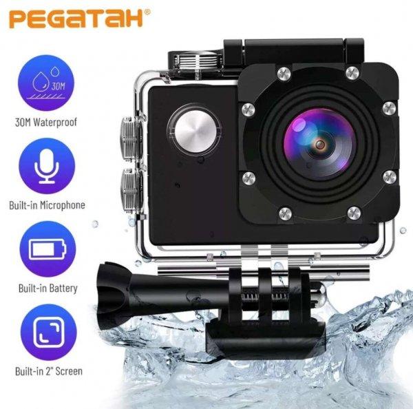 Pegatah Vezeték nélküli mini vízálló sport kamera