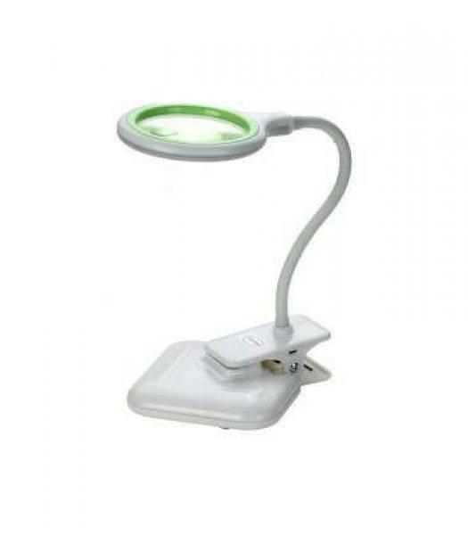 Lampa led cu lupa, alimentare USB, culoare lumina selectabila, clema si suport,
ZD-127