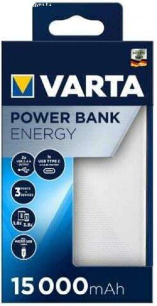 Varta Energy Power Bank 15000mAh fehér (57977101111)