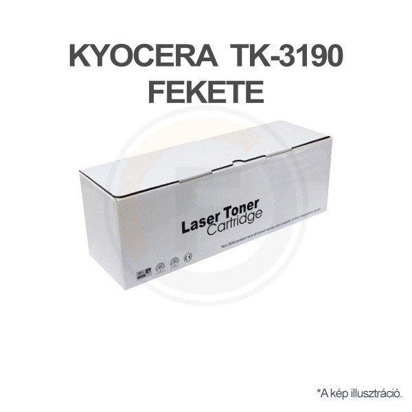 KYOCERA Utányártott TK3190 Toner FEKETE 25.000 oldal kapacitás WHITE BOX T