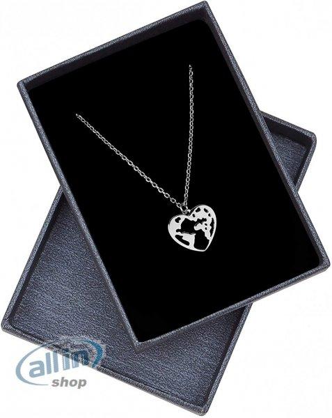SOFIA MILANI - Női nyaklánc 925 ezüst - Globális Szív Világtérkép medál
- 50268
