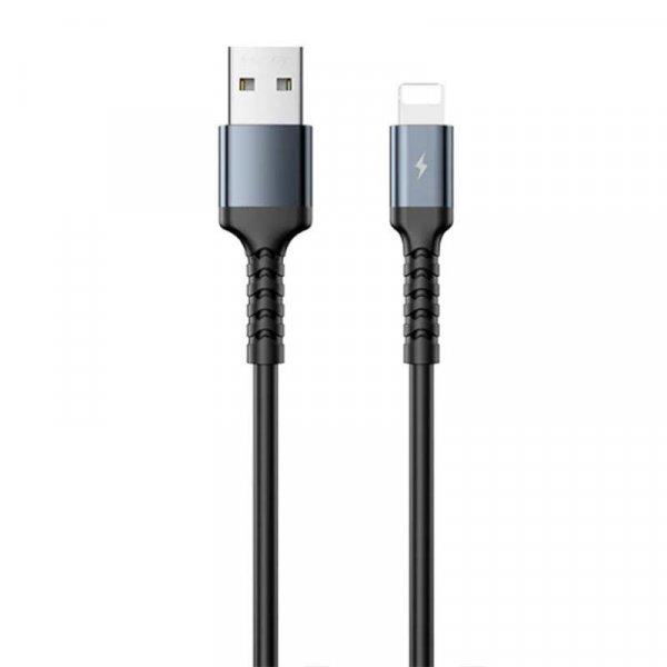 Kábel USB-lightning Remax Kayla II,, RC-0C08, 1m, (fekete)