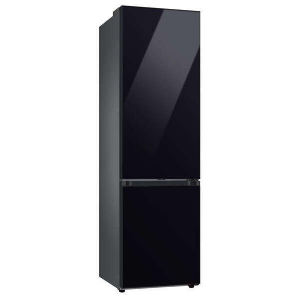 Samsung RB38C7B6D22/EF kombinált bespoke hűtőszekrény, D energiaosztály,
390 L, M: 203 cm, NoFrost, WiFi, Fekete
