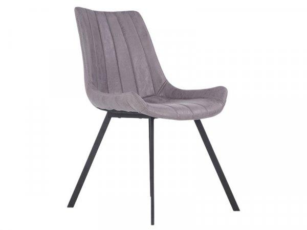 HAL-K279 modern fémvázas szék textilbőr kárpitozással