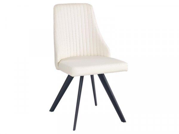 HAL-K206 modern fémvázas szék textilbőr kárpitozással