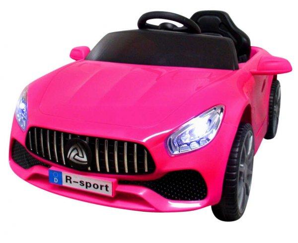 R-Sport Cabrio B3 Elektromos autó hang- és fényeffekttel + távirányító 6V
#rózsaszín