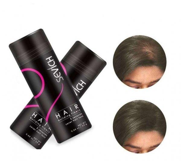 Csomag x 2 Hajépítő szálak, Ritka hajszálak, hajhiány miatt, Sevich,
közepes szatén, 25 g