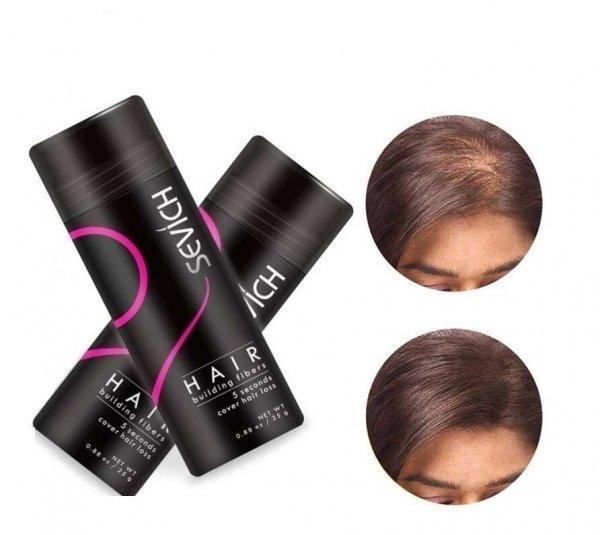 Csomag x 2 Hajépítő szálak, Ritka hajszálak, hajhiány miatt, Sevich,
vöröses, 25 g
