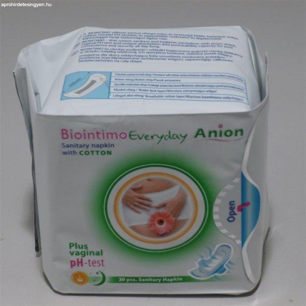 Biointimo everyday anion tisztasági betét 20 db