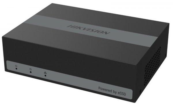 Hikvision DS-E04HGHI-B 4 csatornás THD eSSD DVR, 1080P lite@25fps, 720P@25fps,
+1x2MP IP csatorna, 330GB eSSD