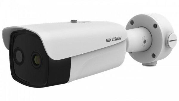 Hikvision DS-2TD2637-35/QY (B) IP hő- (384x288) 10,7°x8° és láthatófény
(4 MP) kamera, ±8°C, -20°C-150°C, korrózióálló