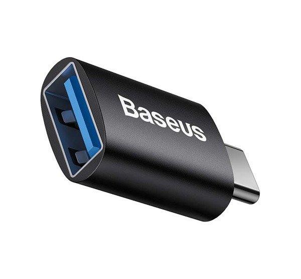 BASEUS INGENUITY adapter (USB aljzat - Type-C, USB/pendrive csatlakoztatás,
OTG) FEKETE