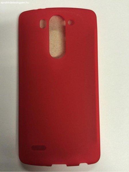 LG G3S G3 Mini D722 piros Szilikon tok