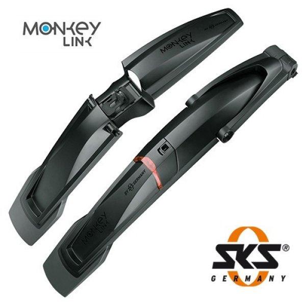 MonkeyLink Monkey Fender Front MTB (26-29") sárvédő előre [fekete]