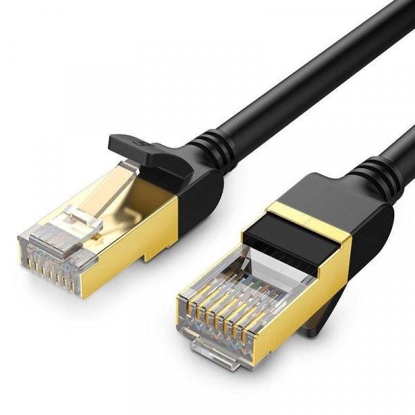 UGREEN NW107 Ethernet RJ45 hálózati kábel, Cat.7, STP, 15m (fekete)