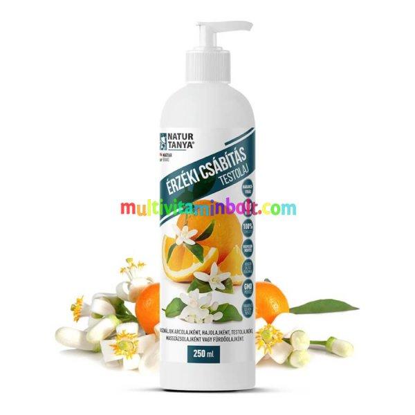 Érzéki csábítás testolaj narancsvirág illóolajjal - VEGÁN - 250 ml -
Natur Tanya