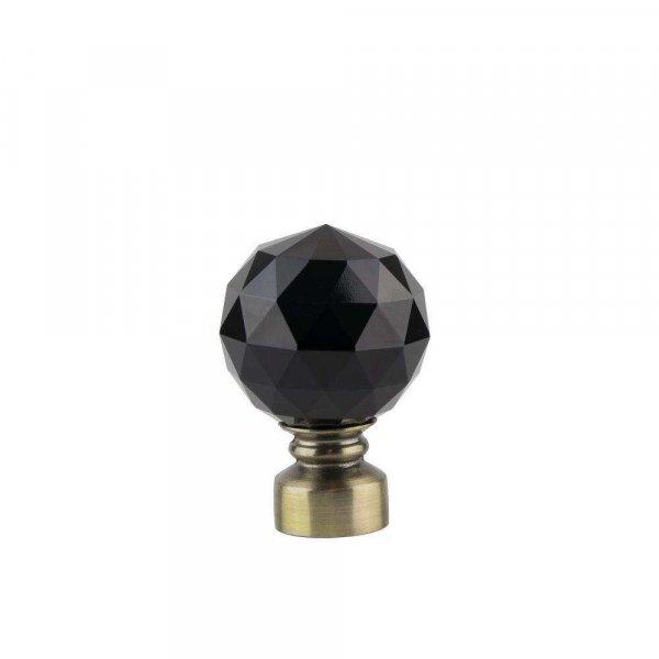 Egyszerű galéria Cristal noir 25/19, antik arany - 160 cm