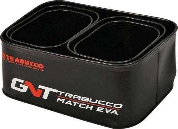 Trabucco gnt match eva groundbait mini bowl set 1+4 etetőanyag tartó szett