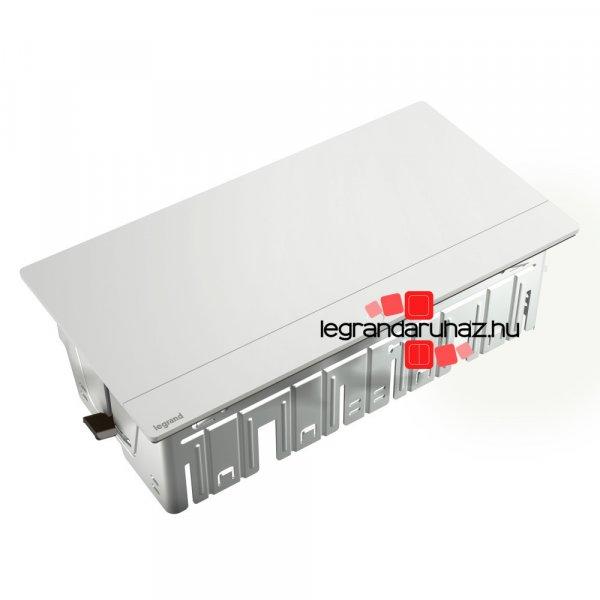 Legrand Incara Pop-up - bútorba süllyeszthető, 8 modul üres, fehér, Legrand
654809