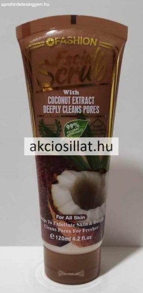 Wokali Facial Scrub Coconut arcradír 120ml